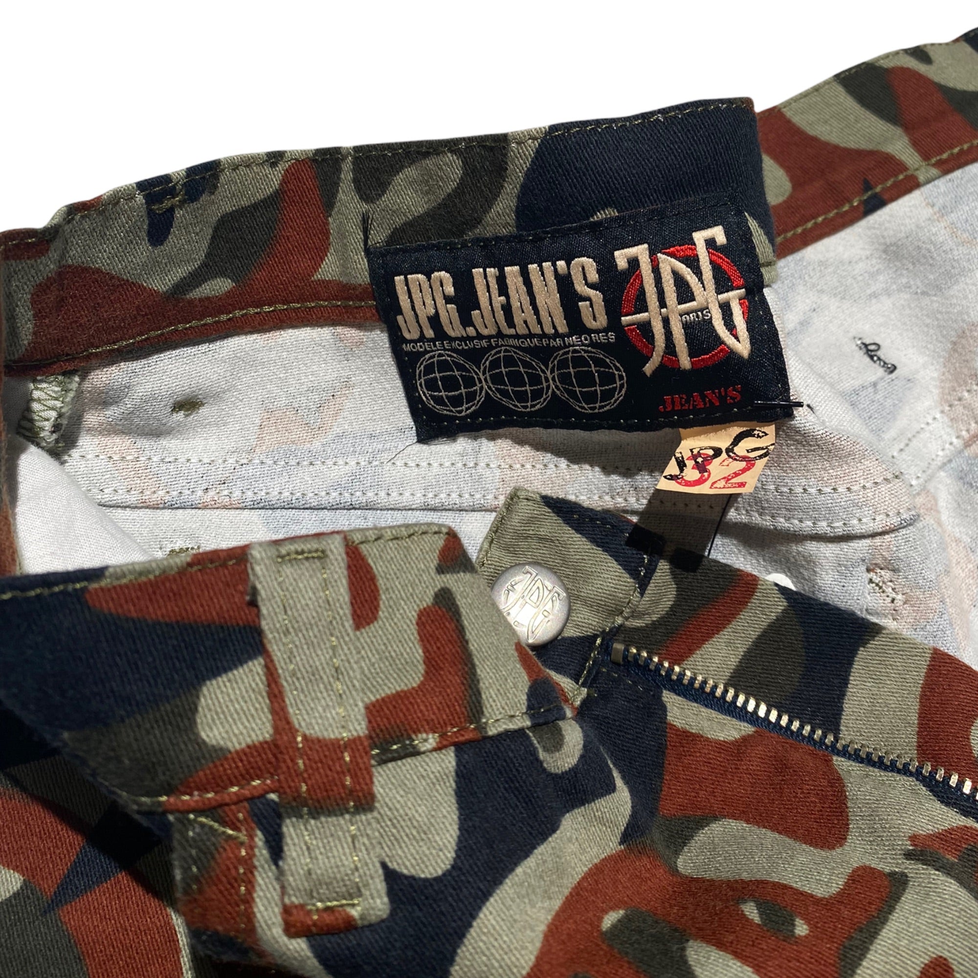 archive camo faces pant