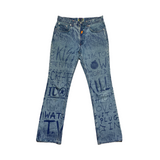 pen scribble denim