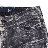 split splatter denim