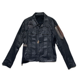 Suckerball waxed denim jacket